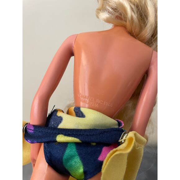 Tropical Barbie Mattel Vintage 80's Blonde Hair Barbie - Picture 9 of 14